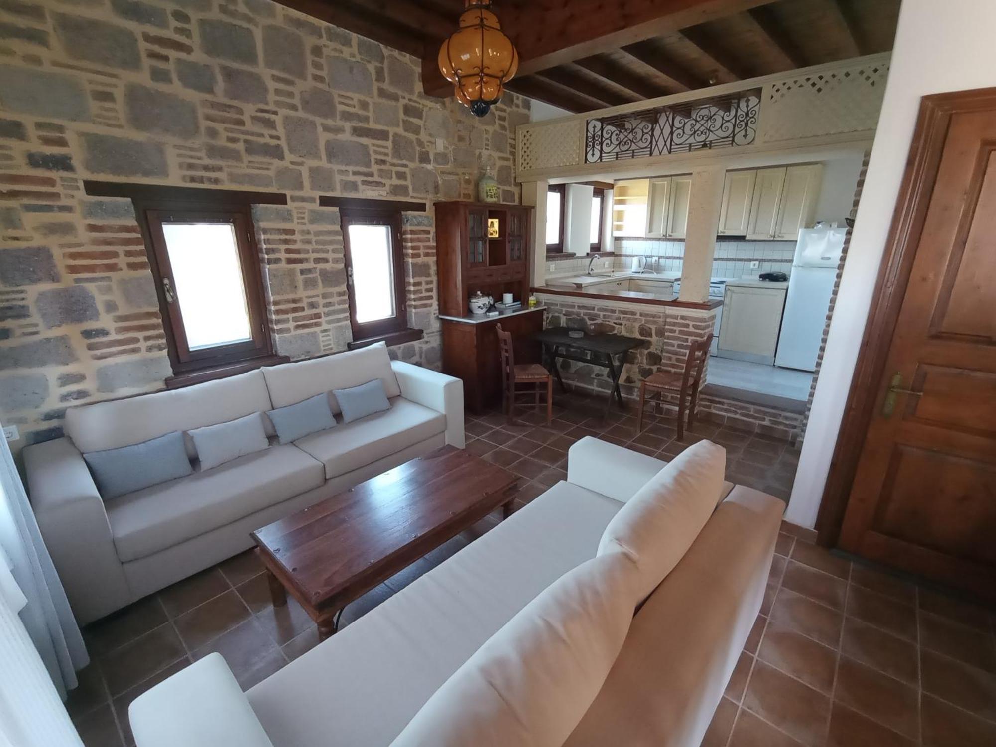Lesvos Tower House Komninos Sígrion Eksteriør billede