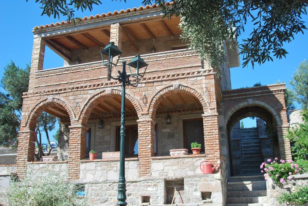 Lesvos Tower House Komninos Sígrion Eksteriør billede